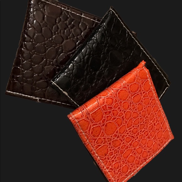 Vintage Men’s FAUX Crocodile Skin Pattern Wallet - Picture 14 of 14